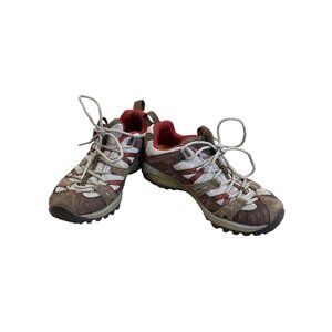 Merrell Womens Brown Hiking Shoes Sneakers Size 6 SKU 8353